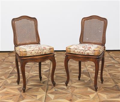 A Pair of Small Baroque Chairs, - L’Art de Vivre