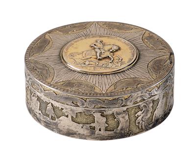 A Niello Covered Box from Russia, - L’Art de Vivre