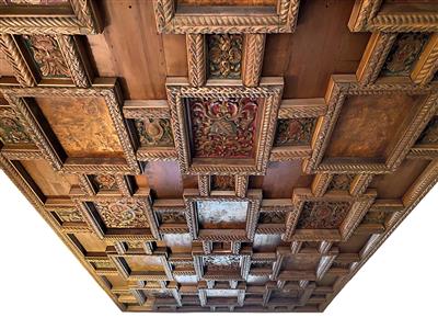 Ceiling Panelling, - Antiquariato