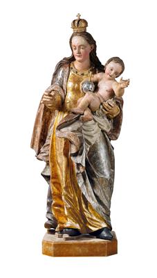 Frühbarocke Madonna mit Kind, - Möbel und Antiquitäten