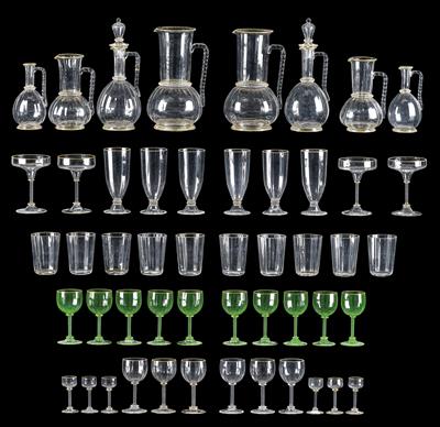 A Set of Glasses by Lobmeyr, - Antiquariato