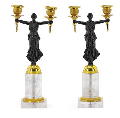 A Pair of Small Girandoles - Antiquariato