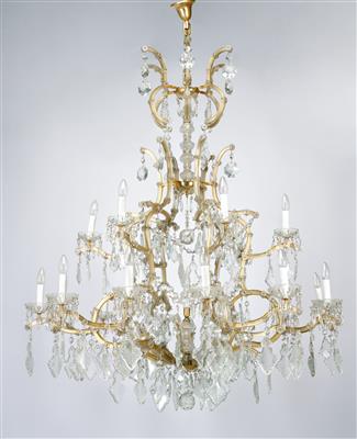 A Large, Magnificent Salon Chandelier, - Starožitnosti