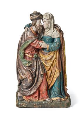 Hl. Joachim und Anna, - Möbel; Antiquitäten und Metallarbeiten; Glas und Porzellan