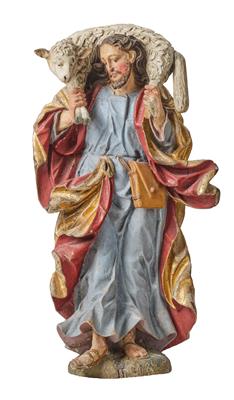 Lorenz Luidl (1645 – 1719), Christus als Guter Hirte, - Möbel; Antiquitäten und Metallarbeiten; Glas und Porzellan