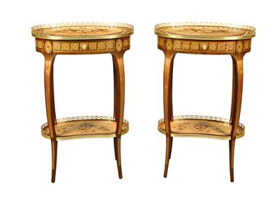 A Pair of Salon Side Tables, - Mobili e Antiquariato