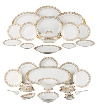 A Magnificent Limoges Dinner Service in Empire Style, - Mobili e Antiquariato