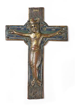 A Romanesque Crucifix from Limoges, - Starožitnosti