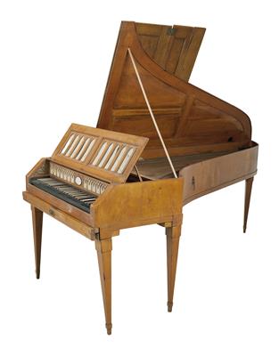 A Rare Fortepiano, - Furniture; Works of Art; Glas and Porcelain