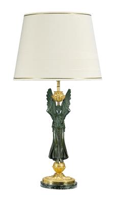 A Table Lamp, - Furniture; Works of Art; Glas and Porcelain