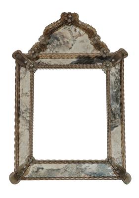 A Venetian Mirror, - Furniture; Works of Art; Glas and Porcelain