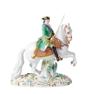 Czarina Catherine II, Mounted, Meissen, - Furniture; Works of Art; Glas and Porcelain
