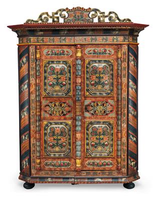 A Rustic Cabinet, (from a Viennese Collection) - Starožitnosti a nábytek