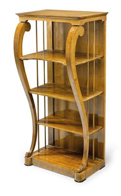 A Biedermeier Bookcase, (from a Viennese Collection) - Starožitnosti a nábytek