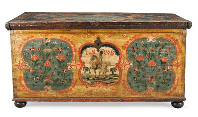 An Upper Austrian Rustic Coffer, (from a Viennese Collection) - Starožitnosti a nábytek