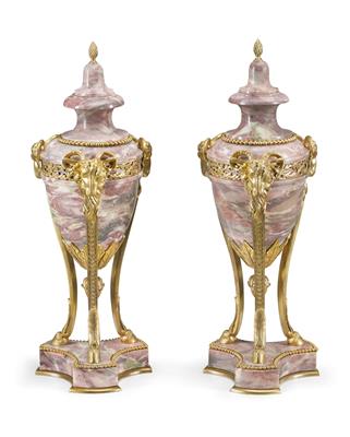 A Pair of Ornamental Vases, - Anitiquariato e mobili