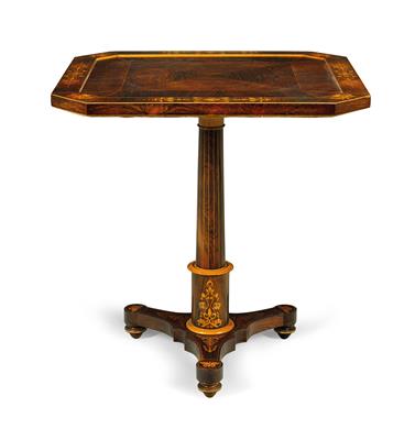 A Rectangular Salon Table, (from a Viennese Collection) - Starožitnosti a nábytek