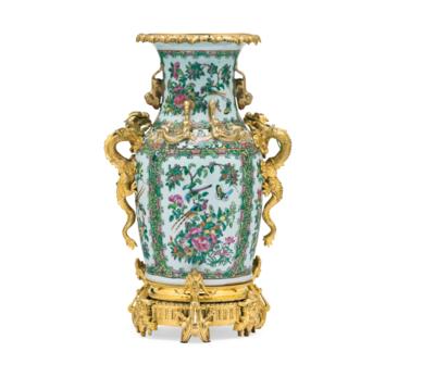 Chinesische Dekorationsvase, - Möbel; Antiquitäten & Metallarbeiten; Glas & Porzellan
