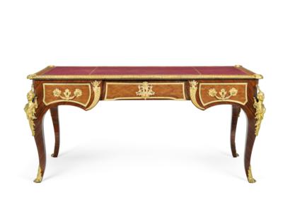A French Writing Desk, - Furniture, Works of Art, Glass & Porcelain