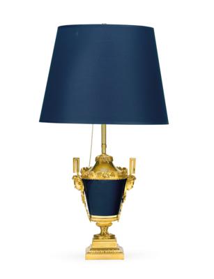 A Louis Philippe Table Lamp, - Furniture, Works of Art, Glass & Porcelain