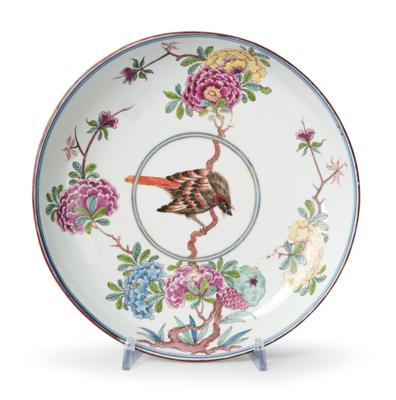 A Bowl with Chinoiseries from the Early Period of the Viennese Manufactory 1744-1749, - Nábytek, starožitnosti, sklo a porcelán