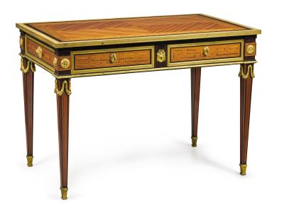 A Writing Desk, - Furniture; works of art; glass and porcelain