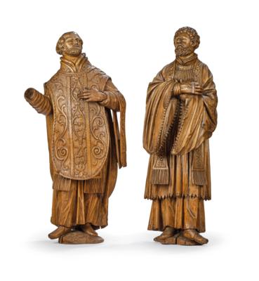 Two Sacred Priests, - Furniture; works of art; glass and porcelain