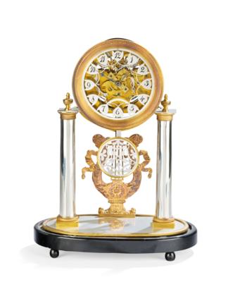 A Biedermeier Anniversary Clock, - A Styrian Collection I