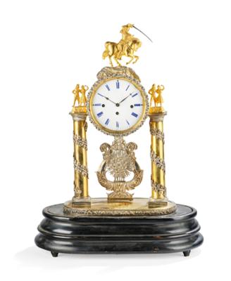 A Biedermeier Anniversary Clock, - Una Collezione dalla Stiria I