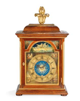 A Westminster Quarters Bracket Clock (Stockuhr) “Wonterhalder & Hofmeier”, from Germany, - Štýrska Sbírka I