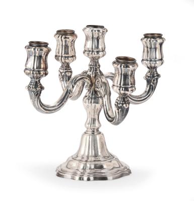 A Five-Arm Candelabrum from Germany, - Štýrska Sbírka I