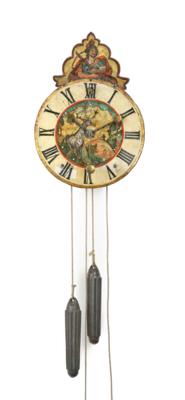 A Baroque Hunting Iron Clock, - Una Collezione dalla Stiria I