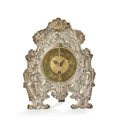 A Rococo Zappler Table Clock, - Štýrska Sbírka I