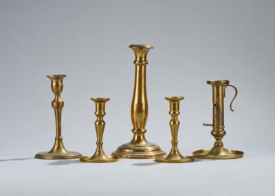 5 Different Candlesticks, - Una Collezione dalla Stiria II