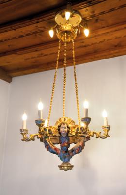 A Wooden Chandelier, - A Styrian Collection II