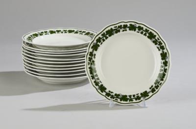 Meissen - 12 Dessert Plates, - A Styrian Collection II
