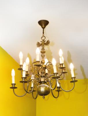 A Brass Chandelier in Baroque Style, - A Styrian Collection II