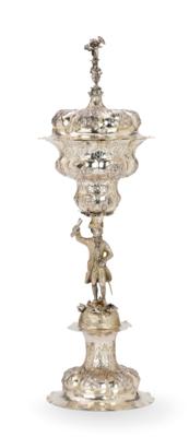 A Historicist Goblet with Cover, - Vídeňská Sbírka