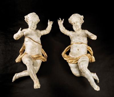 A Pair of Baroque Putti, - Vídeňská Sbírka