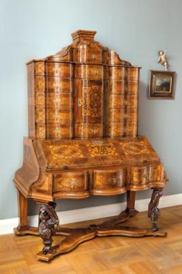 A Tabernacle Writing Cabinet in Baroque Style, - Vídeňská Sbírka