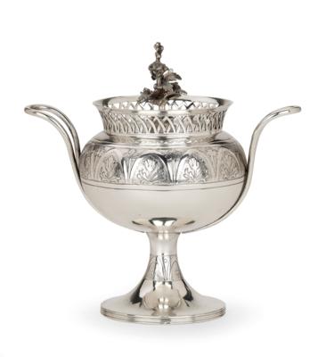 An Empire Sugar Urn from Vienna, - Una Collezione Viennese