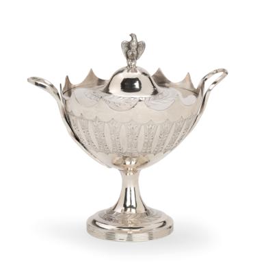 An Empire Sugar Urn from Vienna, - A Viennese Collection