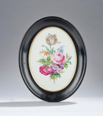 Ovales Porzellanbild, Wiener Porzellanmanufaktur Augarten, - Štýrska Sbírka III