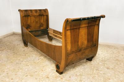 Paar Biedermeier Betten, - Eine Steirische Sammlung  III