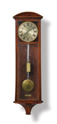 A Biedermeier Round “Dachluhr” Clock, - Furniture, Works of Art, Glass & Porcelain