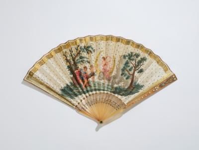A Folding Fan, c. 1800, - Mobili e anitiquariato, vetri e porcellane