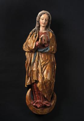 Saint Mary Standing on the Moon Sickle, - Furniture, Works of Art, Glass & Porcelain