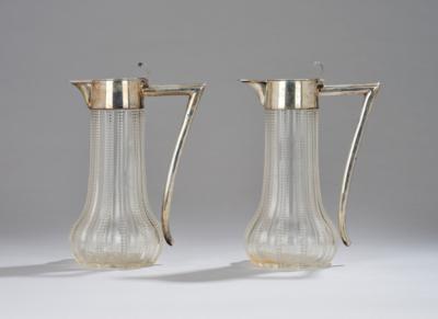 A Pair of German Carafes, - A Viennese Collection II