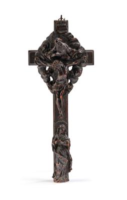 Johann Peter Schwanthaler the Elder (1720 – 1795 Ried im Innkreis) - Reliquary Cross, - Nábytek, starožitnosti, sklo a porcelán