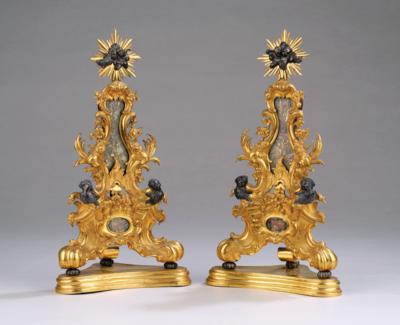 Two Baroque Ostensoria, - Nábytek, starožitnosti, sklo a porcelán